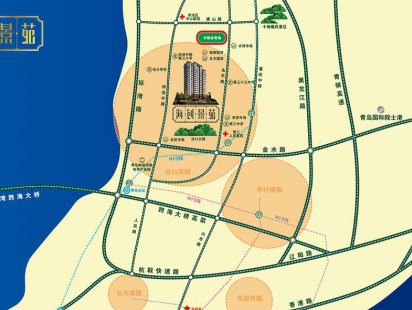 海创景苑区位图 