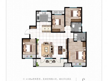 佳兆业悦峰户型图 (4)