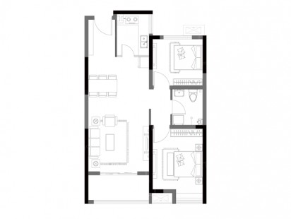 京华海悦户型图 