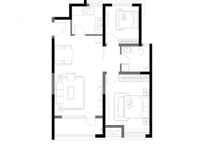 京华海悦C 户型图