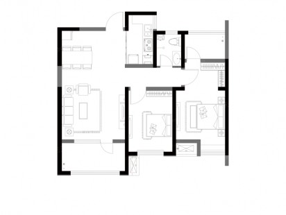 京华海悦E 户型图