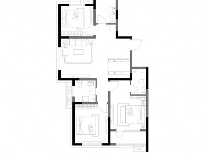 京华海悦G 户型图
