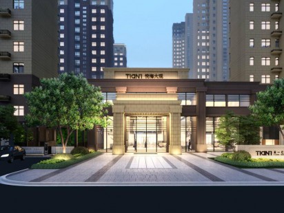 天一仁和悦海大观A地块效果图 