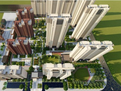 天一仁和悦海大观A地块效果图 