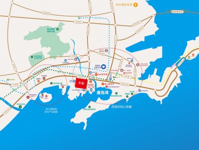 金柏悦海区位图 