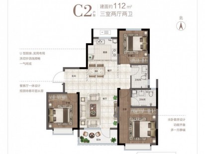 德惠灵山秀水户型图 
