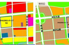 珠山和贵园路西规划的住宅改工厂