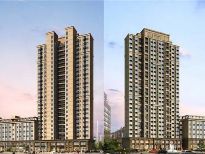 城投桃苑山色效果图 