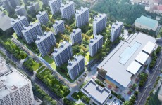 城阳流亭街道东侧新添楼盘，大型商业茂