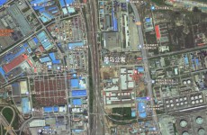 西海岸临港北片区拟新建道路，长约1.22千米