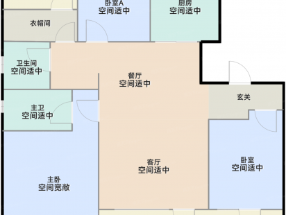 开投新都樾府户型图 