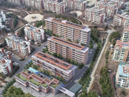 建大悦海鸟瞰图 