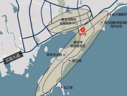 建大悦海区位图 
