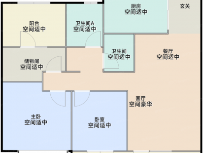 城发和悦瑞城户型图 