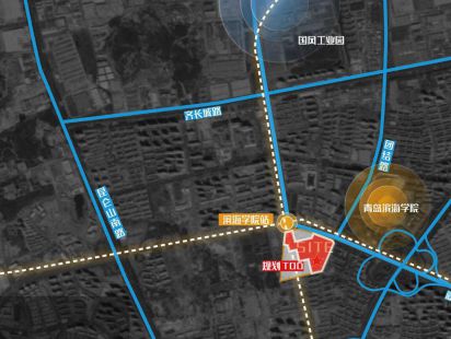 保利青铁和著理想地区位图 