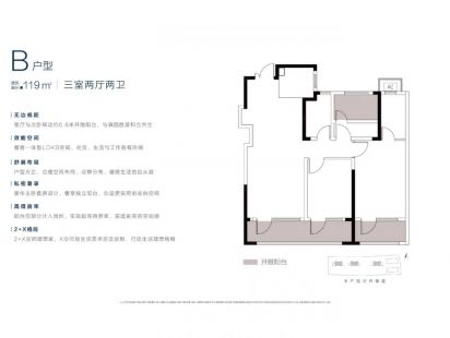海信君悦B户型 