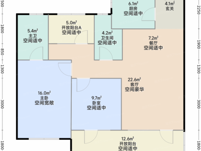 城发湖畔瑞城D 户型图