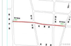 西海岸新区张家楼基建再完善，松潭路拟建设