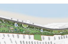 古镇口海军公园地下拟建智慧停车场，主路将步行化改造