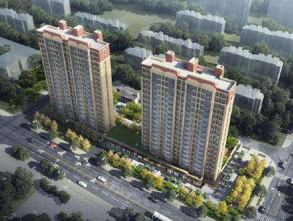 青科海棠园效果图 